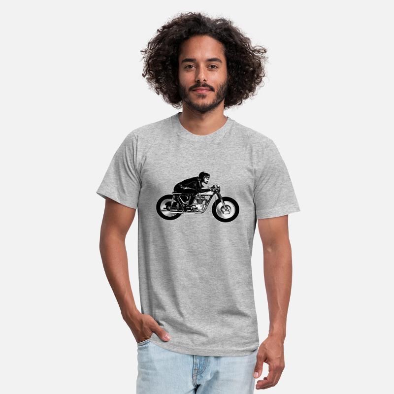 Cafe Racer Motorcyclist (2c)