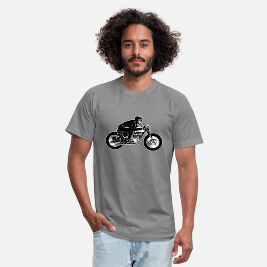 Cafe Racer Motorcyclist (2c)