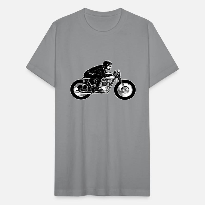 Cafe Racer Motorcyclist (2c)