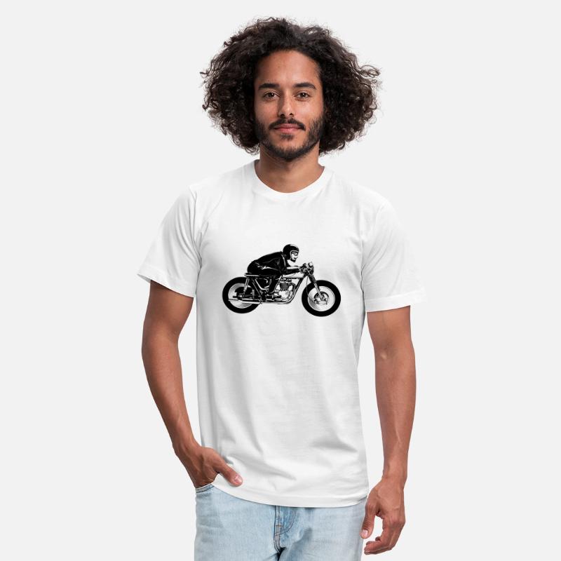 Cafe Racer Motorcyclist (2c)