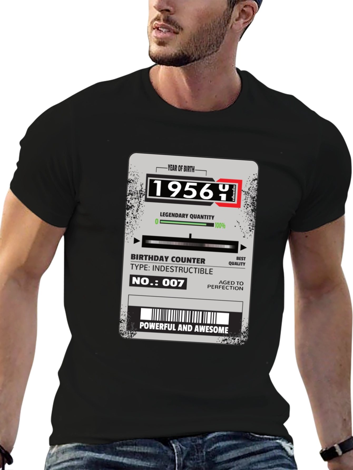 1956 Year of Birth Birthday T-Shirt