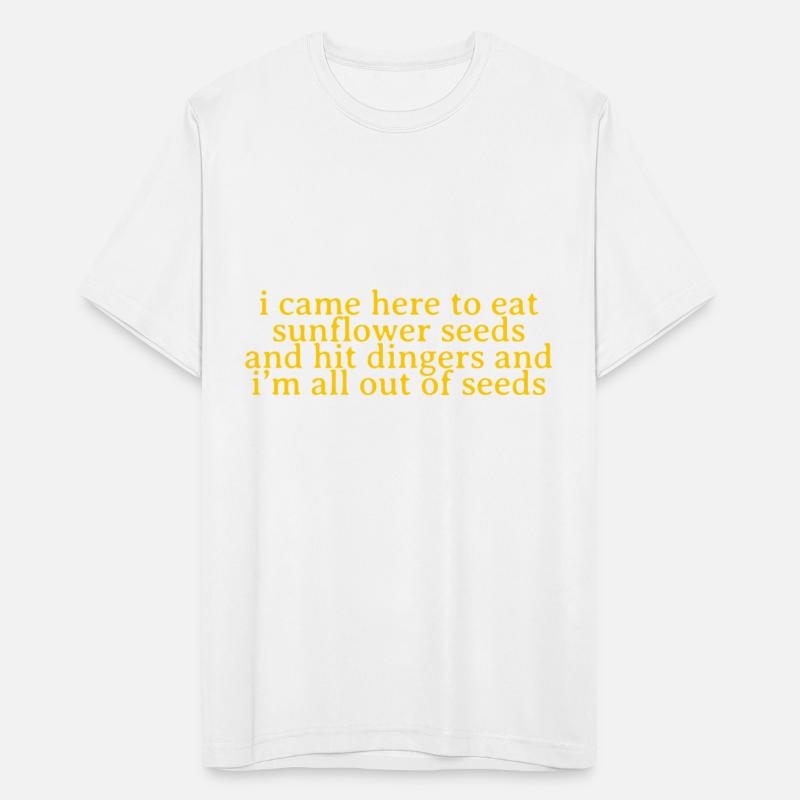 Came Here To Eat Sunflower Seeds And Hit Dingers