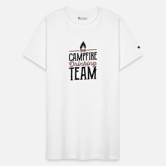 Campfire Drinking Team Camping Camper