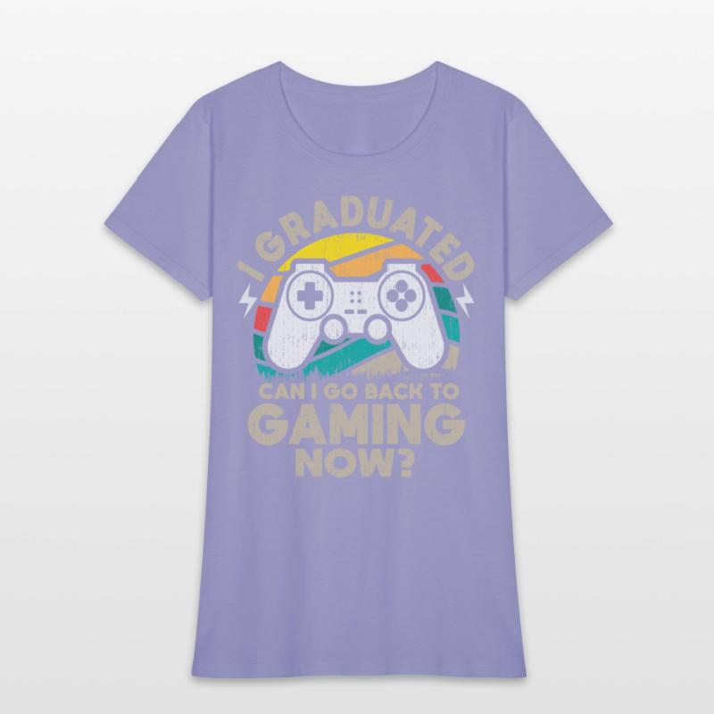 Can I Go Back To Gaming Funny Graduation Gamer