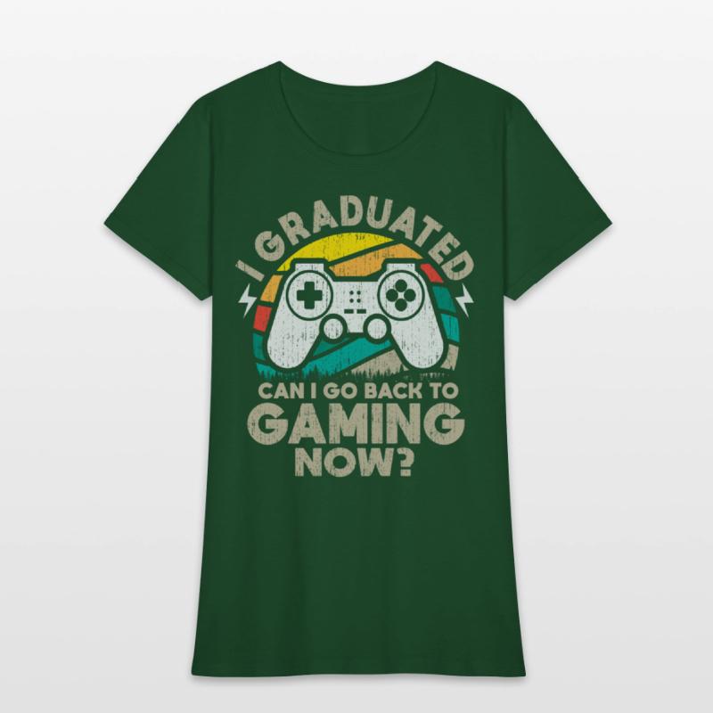 Can I Go Back To Gaming Funny Graduation Gamer