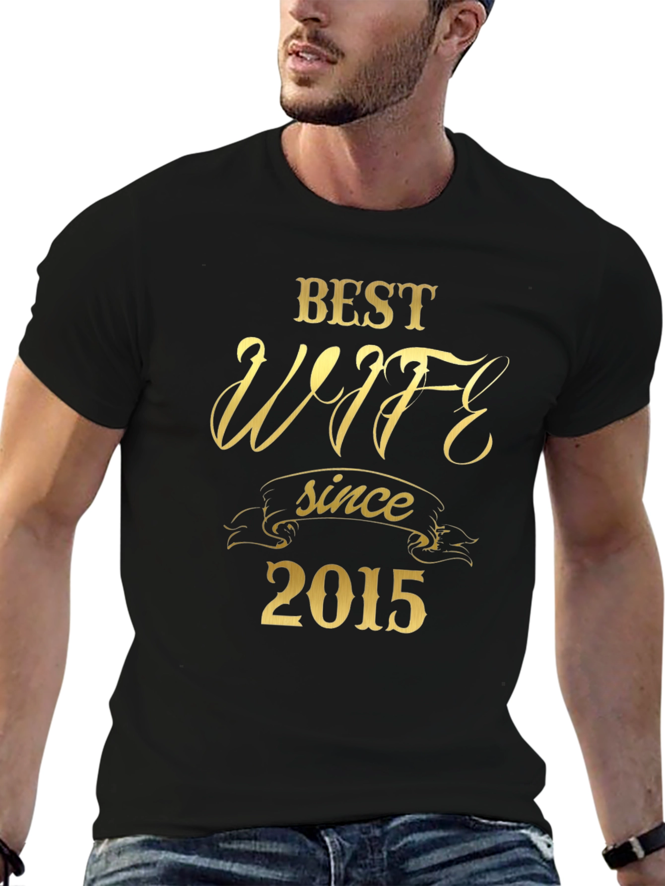 Best Wife Since 2015 Graphic T-Shirt