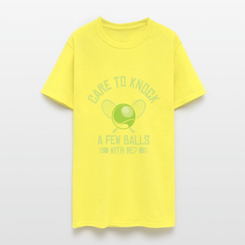 Care To Knock A Few Balls Tennis