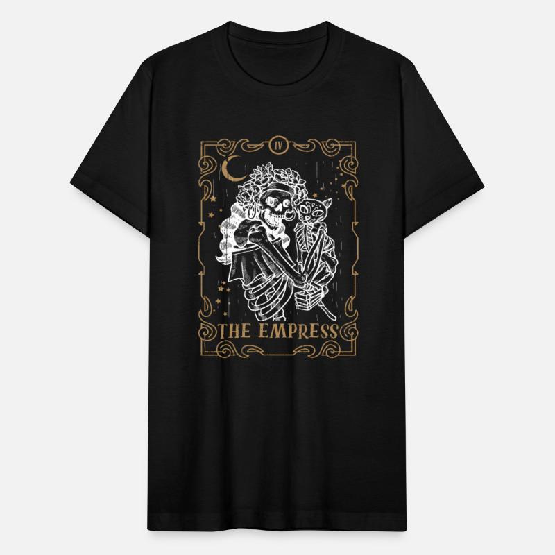 Cat Empress Tarot Card Occult Club Gothic Animal