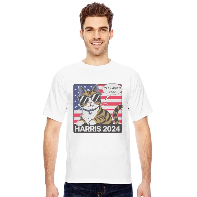 Cat Ladies For Harris 2024 USA America
