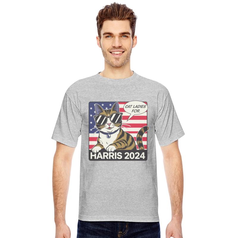 Cat Ladies For Harris 2024 USA America