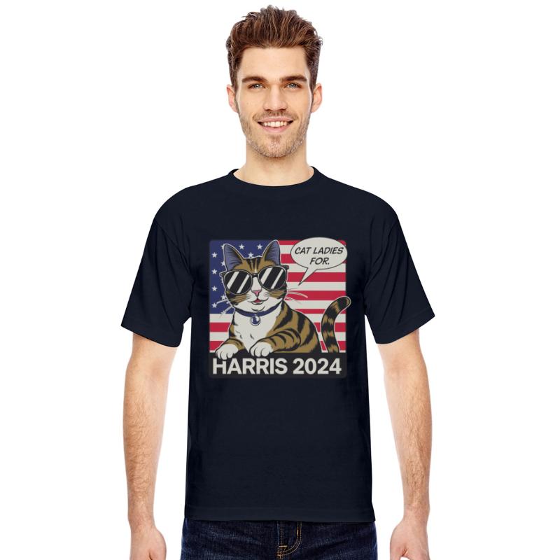 Cat Ladies For Harris 2024 USA America