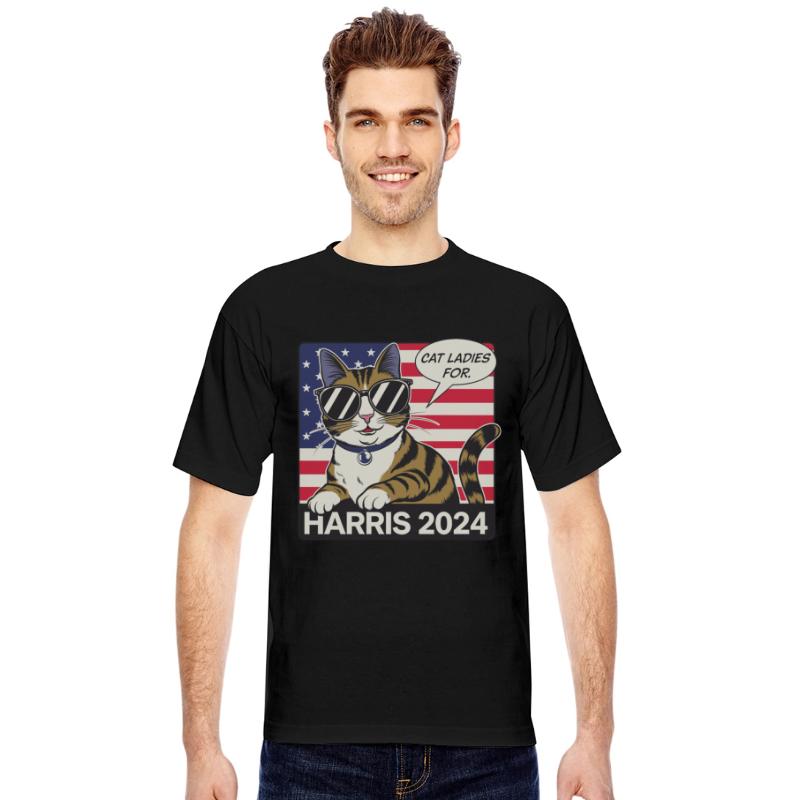 Cat Ladies For Harris 2024 USA America