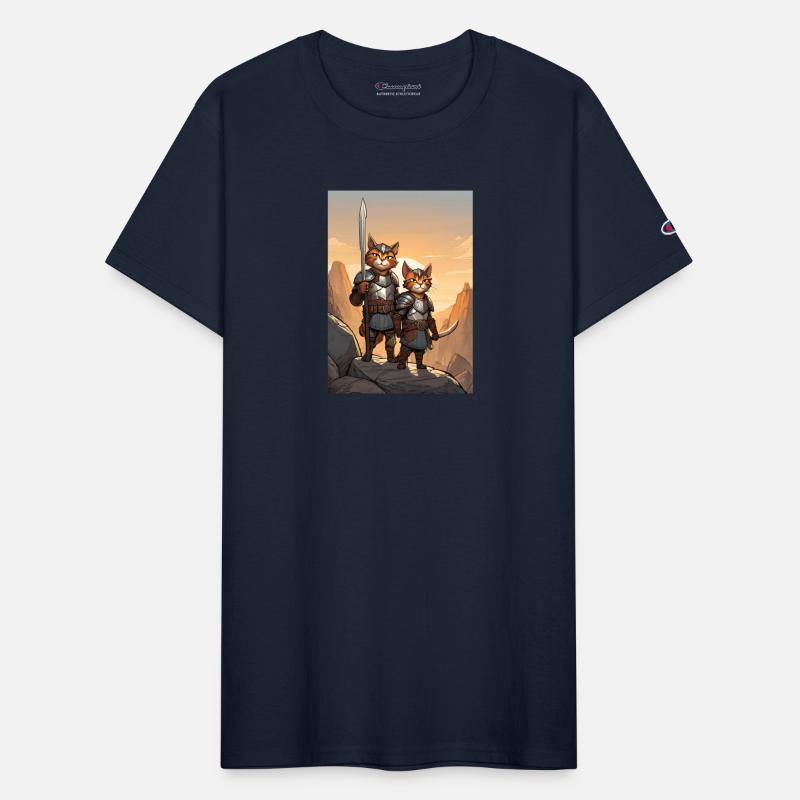 Cat painting red black cat