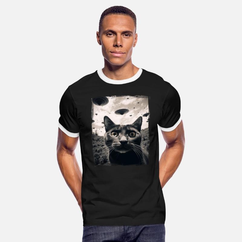 Cat Selfie Alien Invasion Meme Funny Kitten Cute