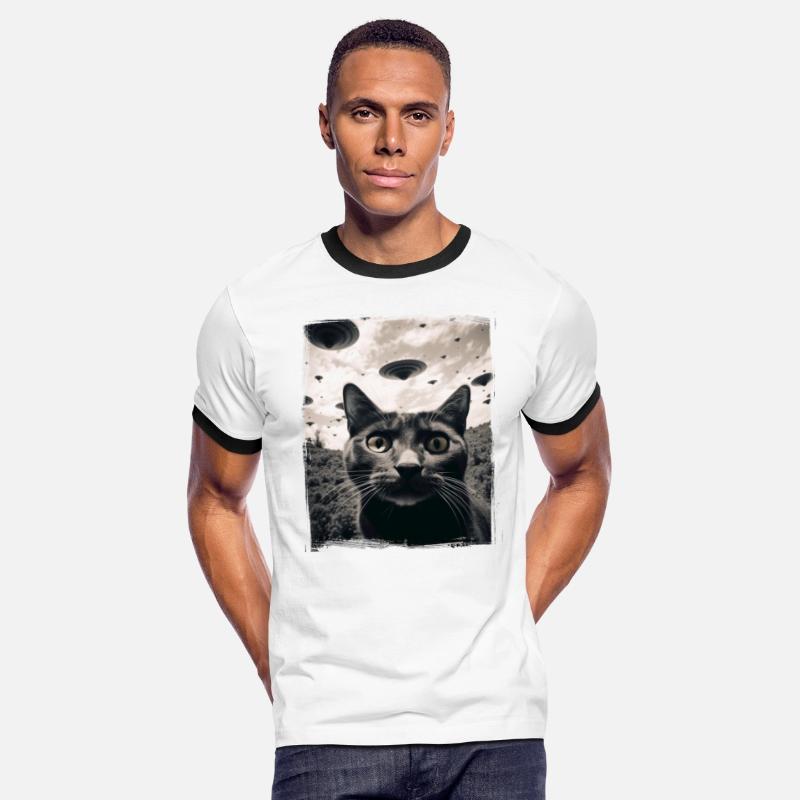 Cat Selfie Alien Invasion Meme Funny Kitten Cute