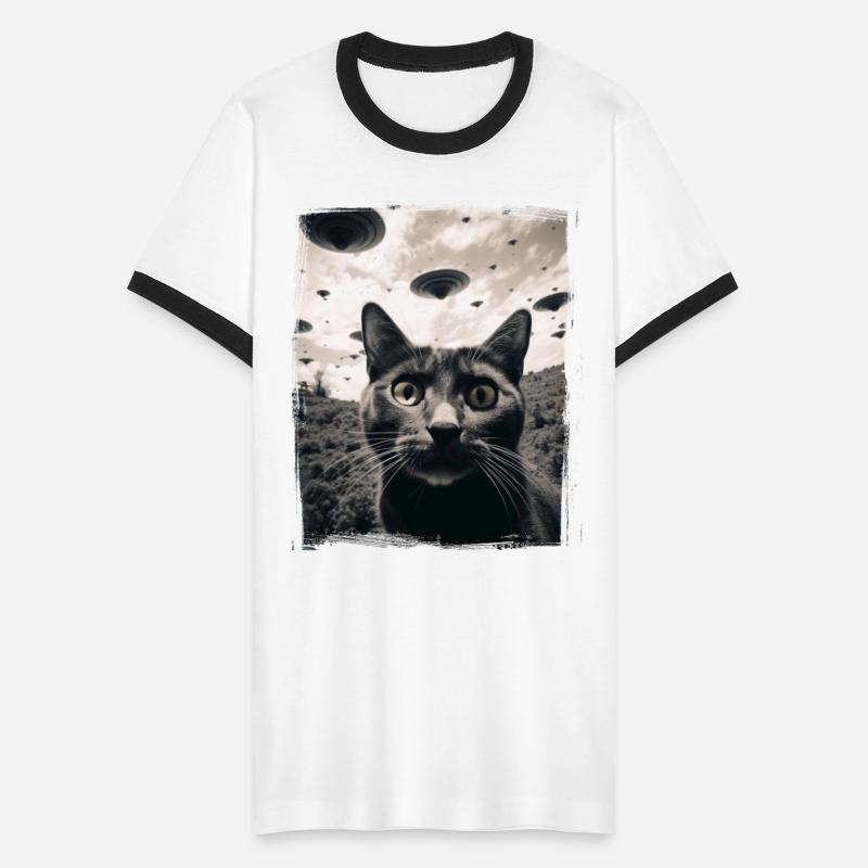 Cat Selfie Alien Invasion Meme Funny Kitten Cute