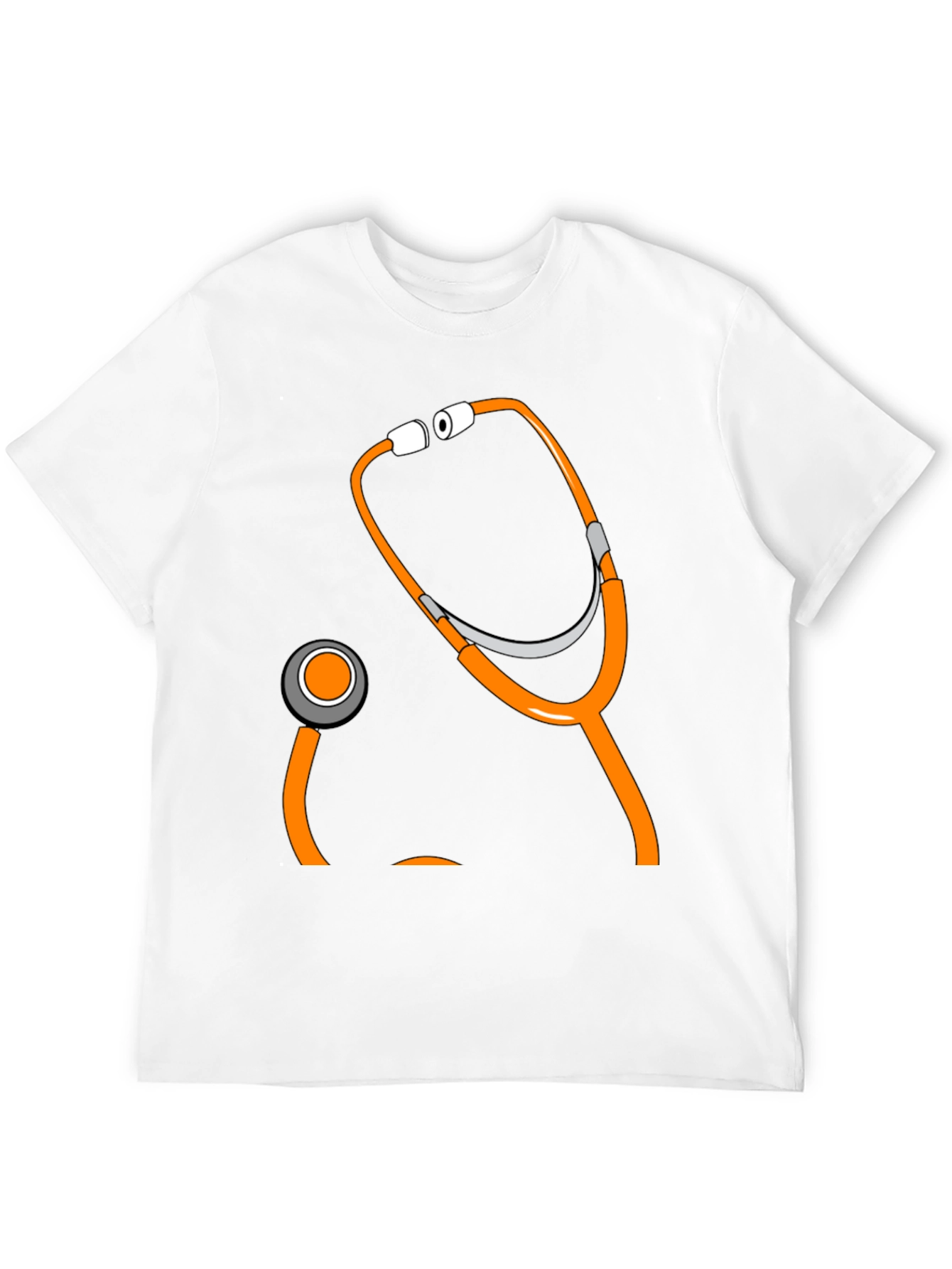 Novelty Stethoscope Graphic Tee - Medical Humor Apparel