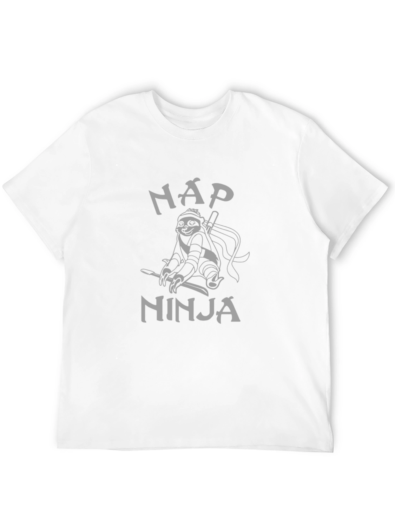 Nap Ninja Sloth Graphic T-Shirt - Comfort Style