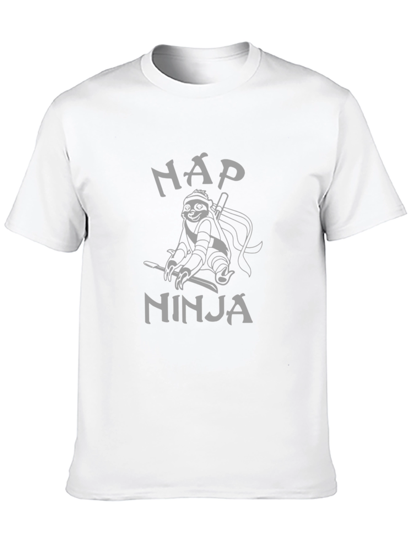 Nap Ninja Sloth Graphic T-Shirt - Comfort Style