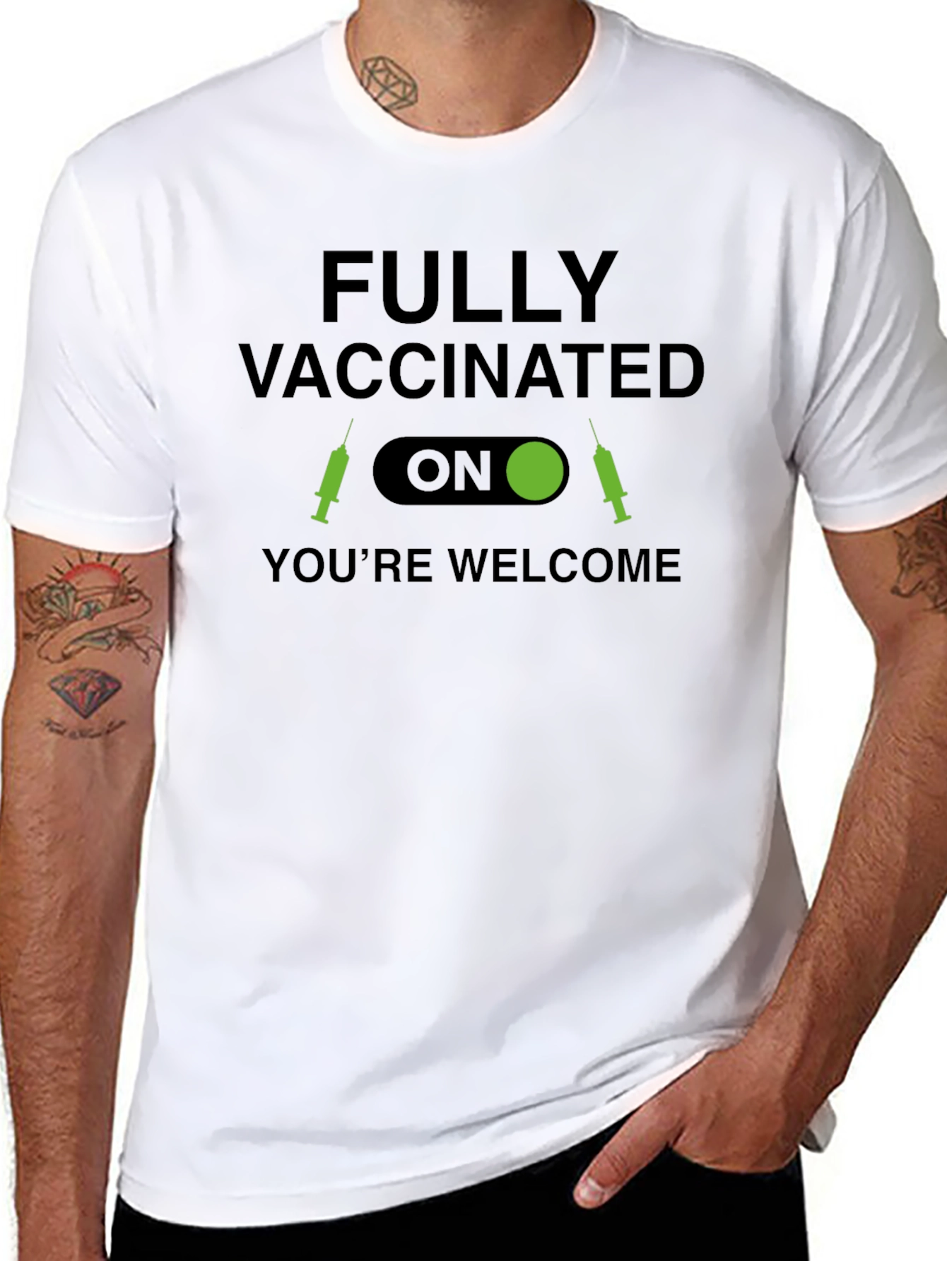 Fully Vaccinated Humor Tee