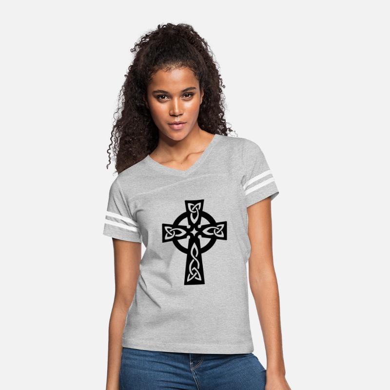Celtic cross with circle black
