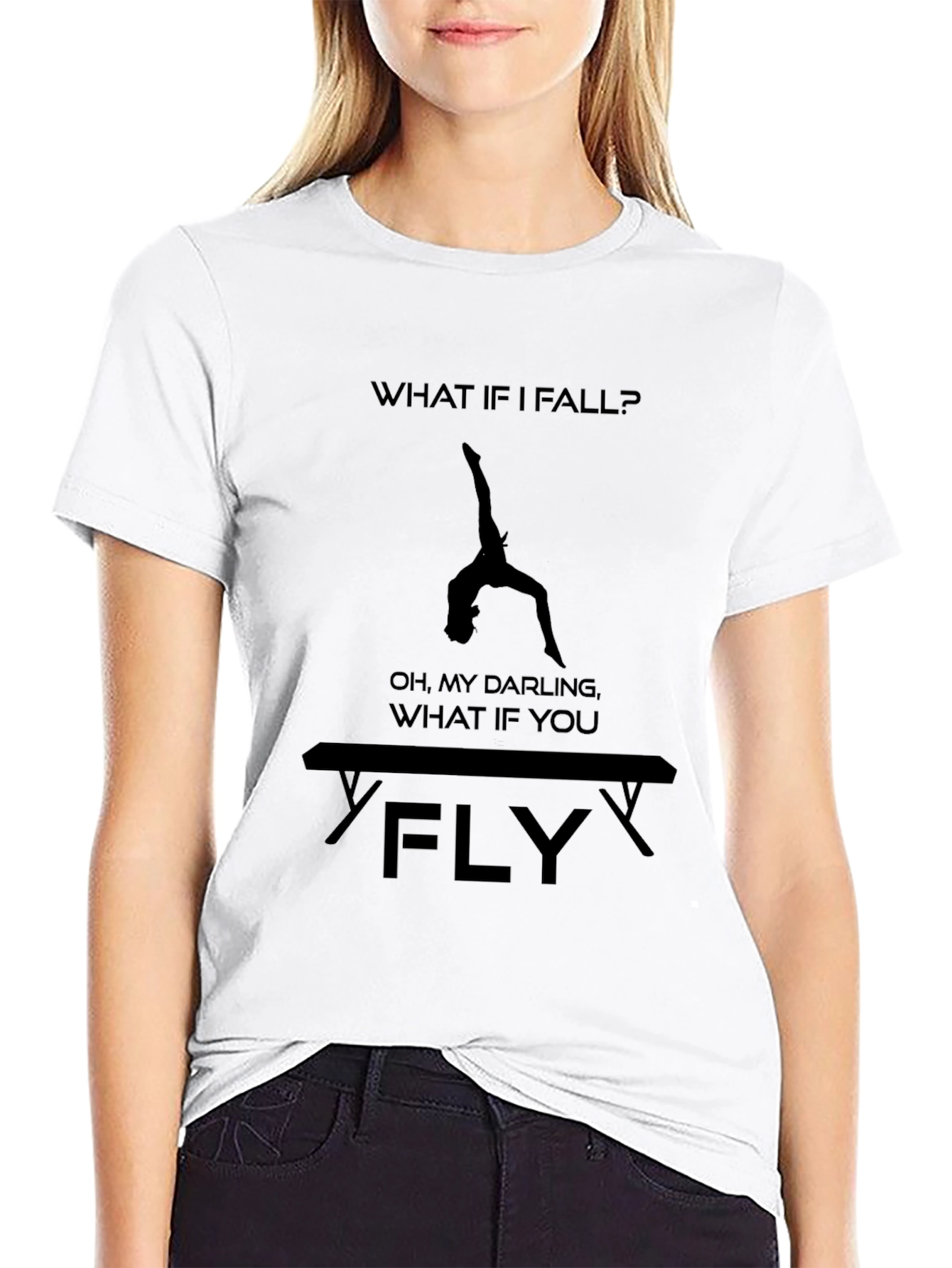 Gymnastics Fly Graphic T-Shirt