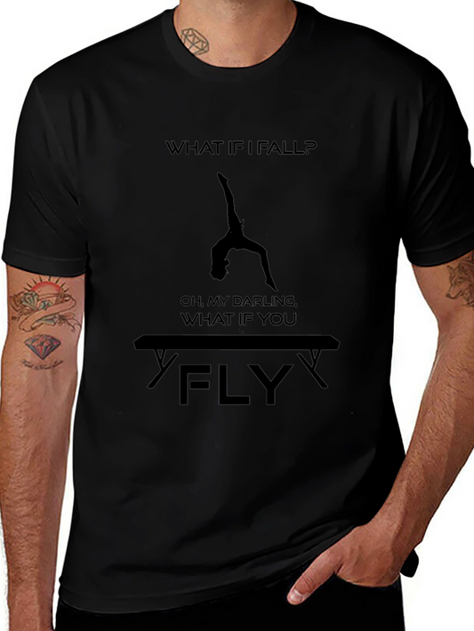 Gymnastics Fly Graphic T-Shirt