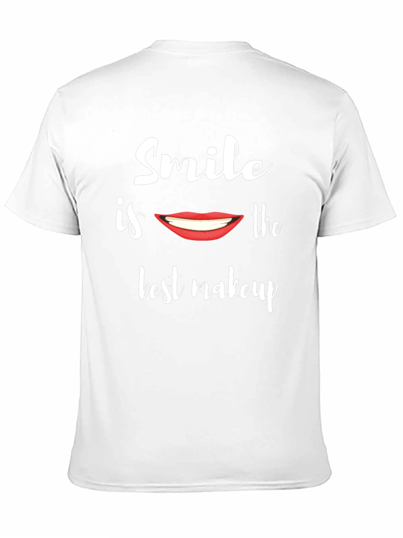 Smile is the Best Makeup Graphic Tee