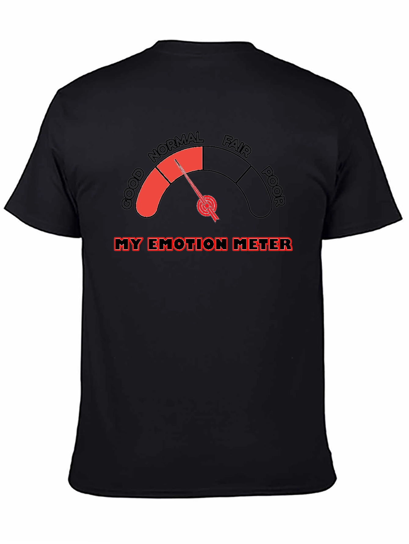 Emotion Meter T-Shirt - Gauge Your Feelings!