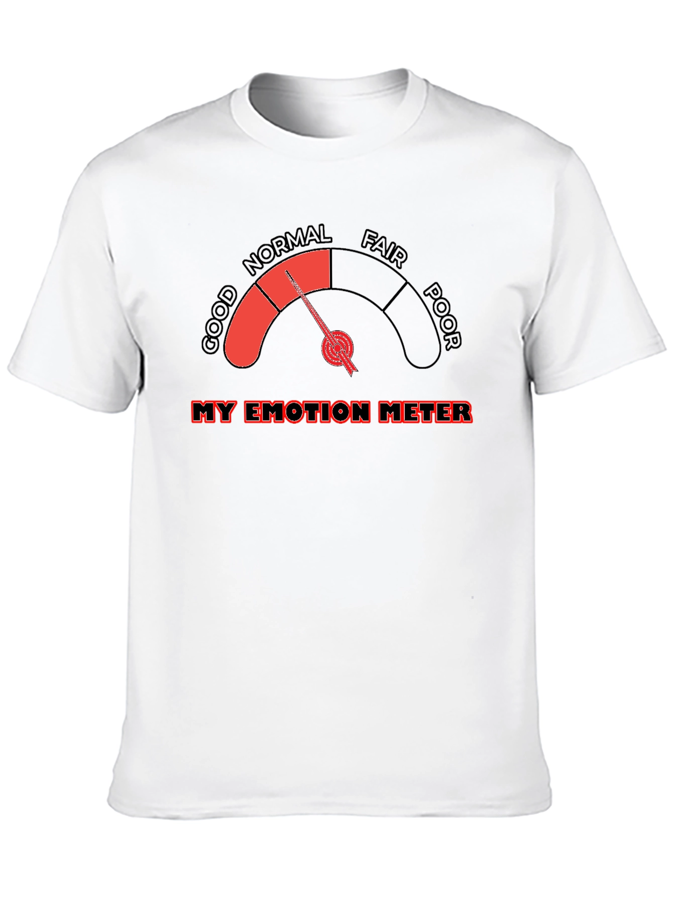 Emotion Meter T-Shirt - Gauge Your Feelings!