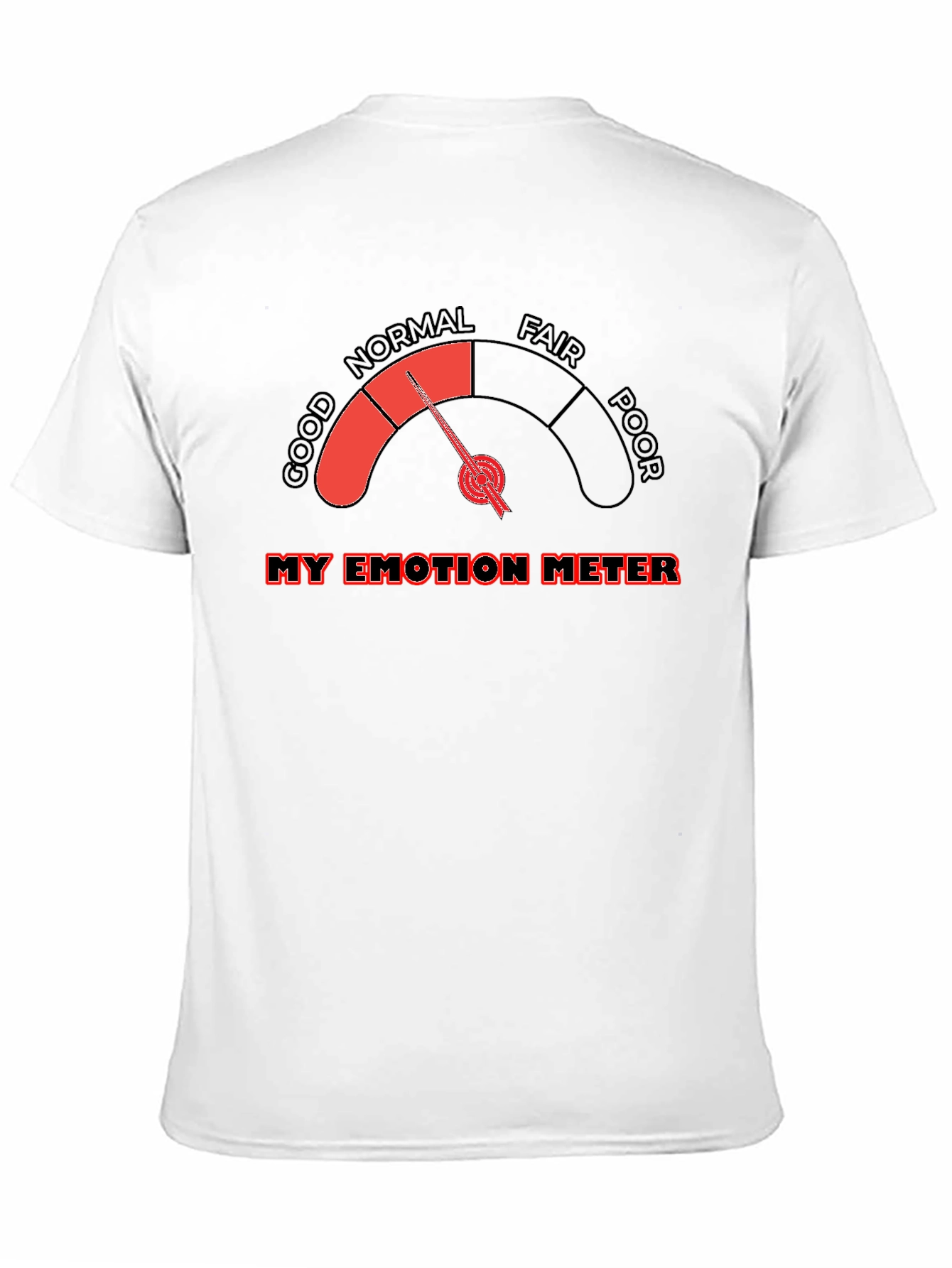 Emotion Meter T-Shirt - Gauge Your Feelings!