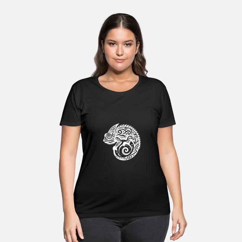 Chameleon Tribal Tattoo Disguise