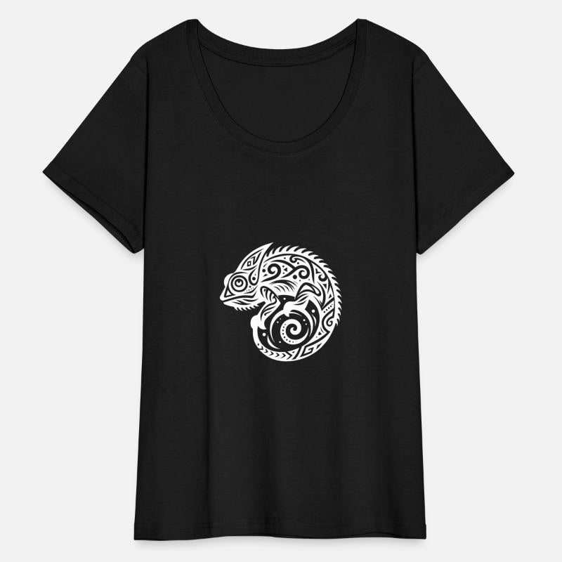 Chameleon Tribal Tattoo Disguise