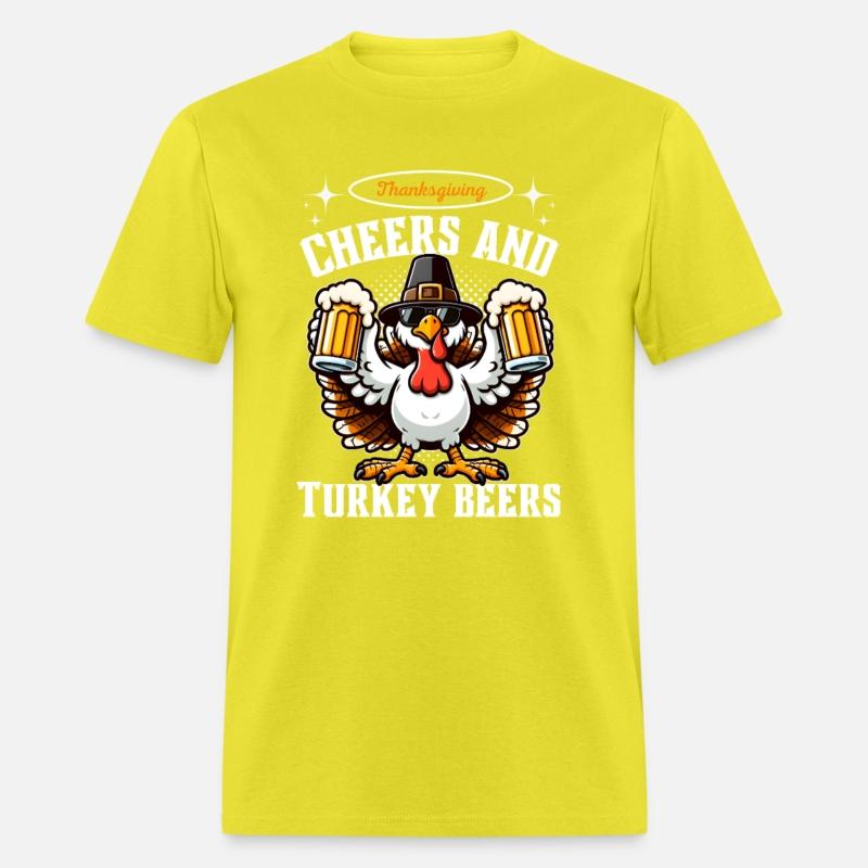 Cheers to Thanksgiving Turkey Celebration Design