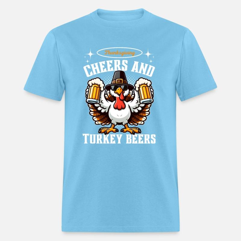 Cheers to Thanksgiving Turkey Celebration Design