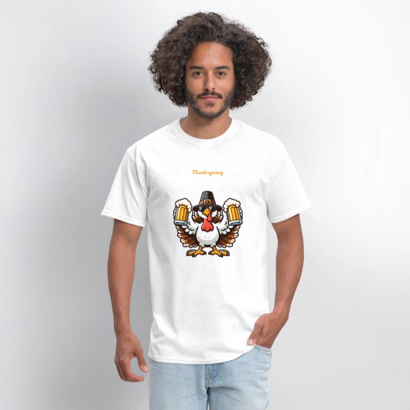 Cheers to Thanksgiving Turkey Celebration Design