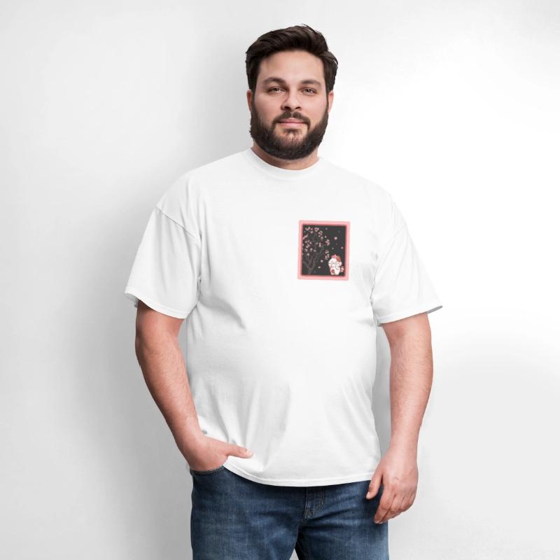 Cherry Blossom Shirt, Kawaii Cat Cherry Blossom