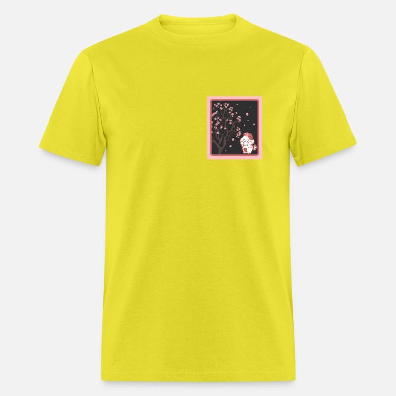 Cherry Blossom Shirt, Kawaii Cat Cherry Blossom