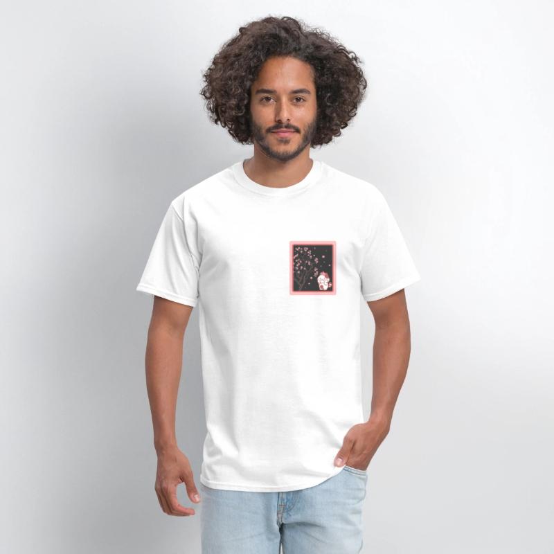 Cherry Blossom Shirt, Kawaii Cat Cherry Blossom