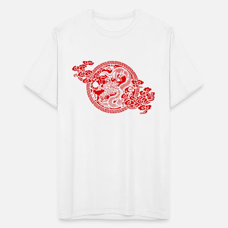 Chinese Traditional Dragon and Cloud