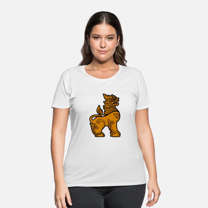 Chinthe burma asian god animal