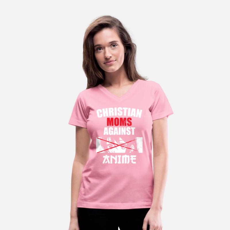 Christian Moms Against Anime Humor Tee