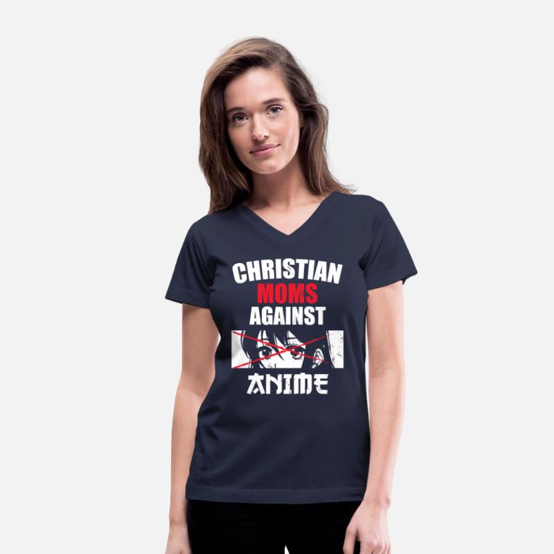 Christian Moms Against Anime Humor Tee