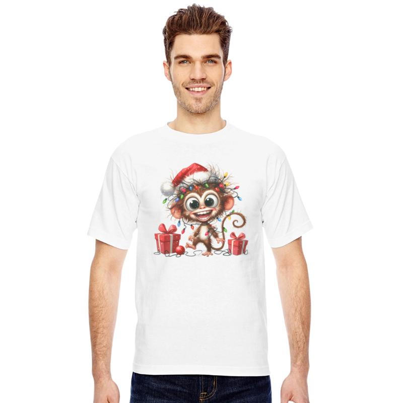 Christmas Merry Christmas For Gift Monkey