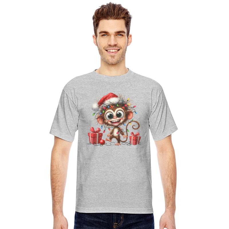 Christmas Merry Christmas For Gift Monkey