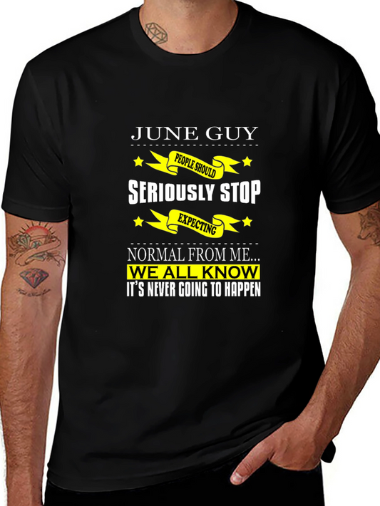 June Guy Funny Graphic T-Shirt