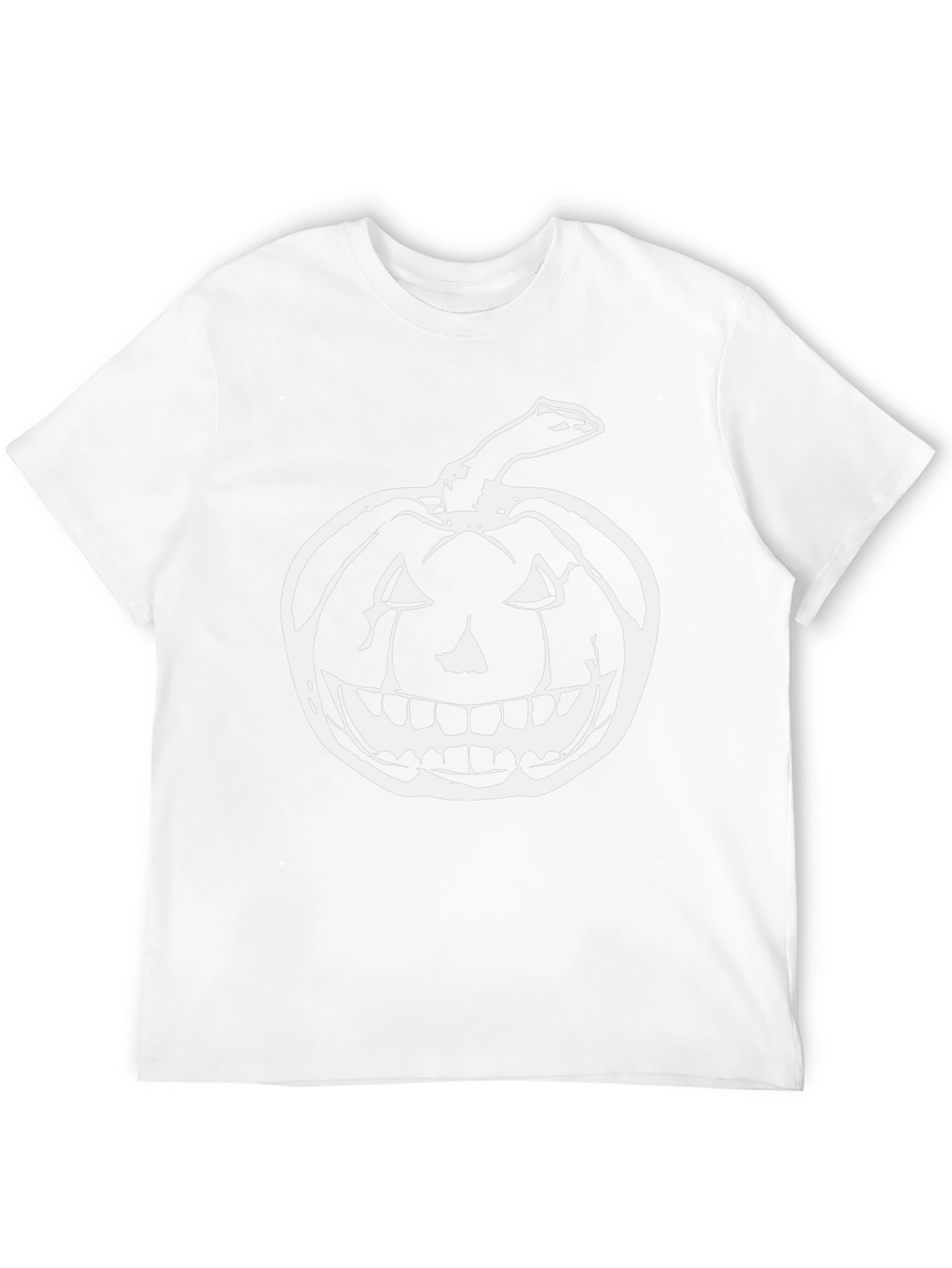 Spooky Pumpkin Graphic Tee - Halloween