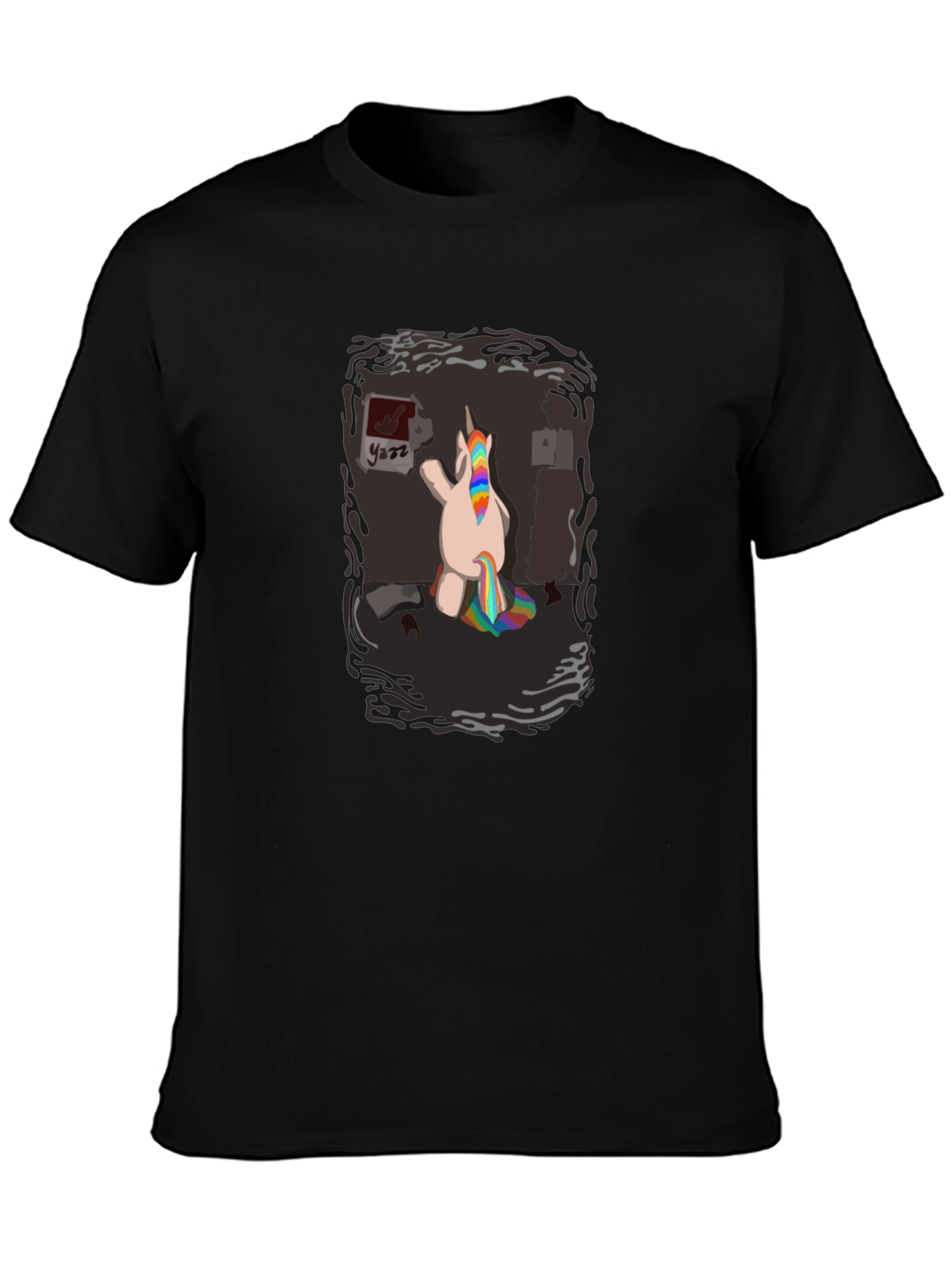 Unicorn Rainbow Poop T-Shirt
