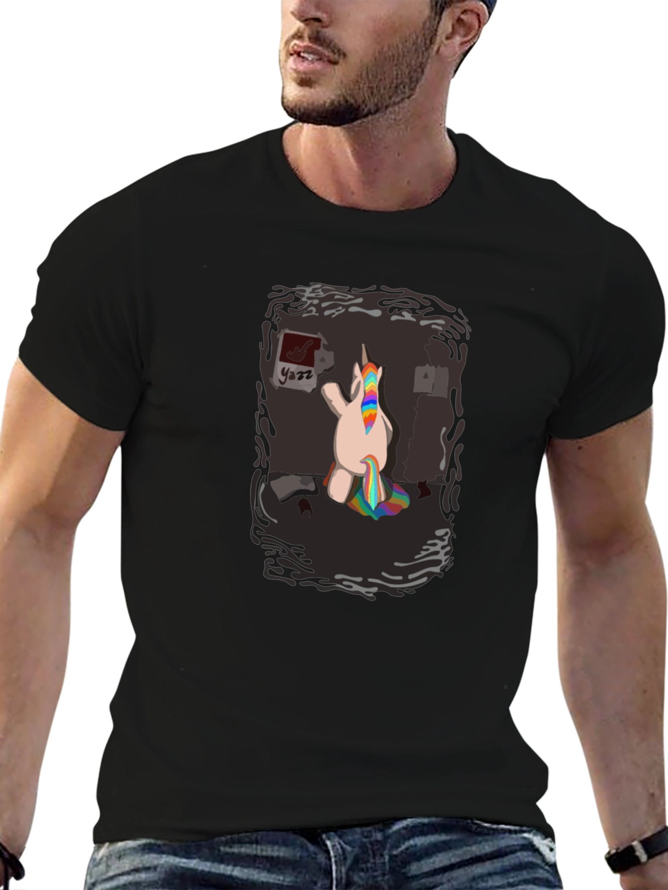 Unicorn Rainbow Poop T-Shirt
