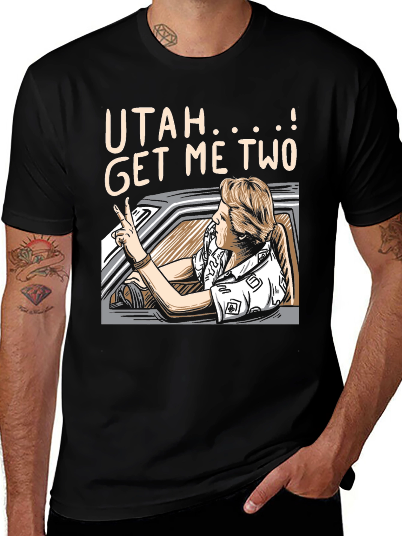 Utah Get Me Two T-Shirt - Point Break Inspired